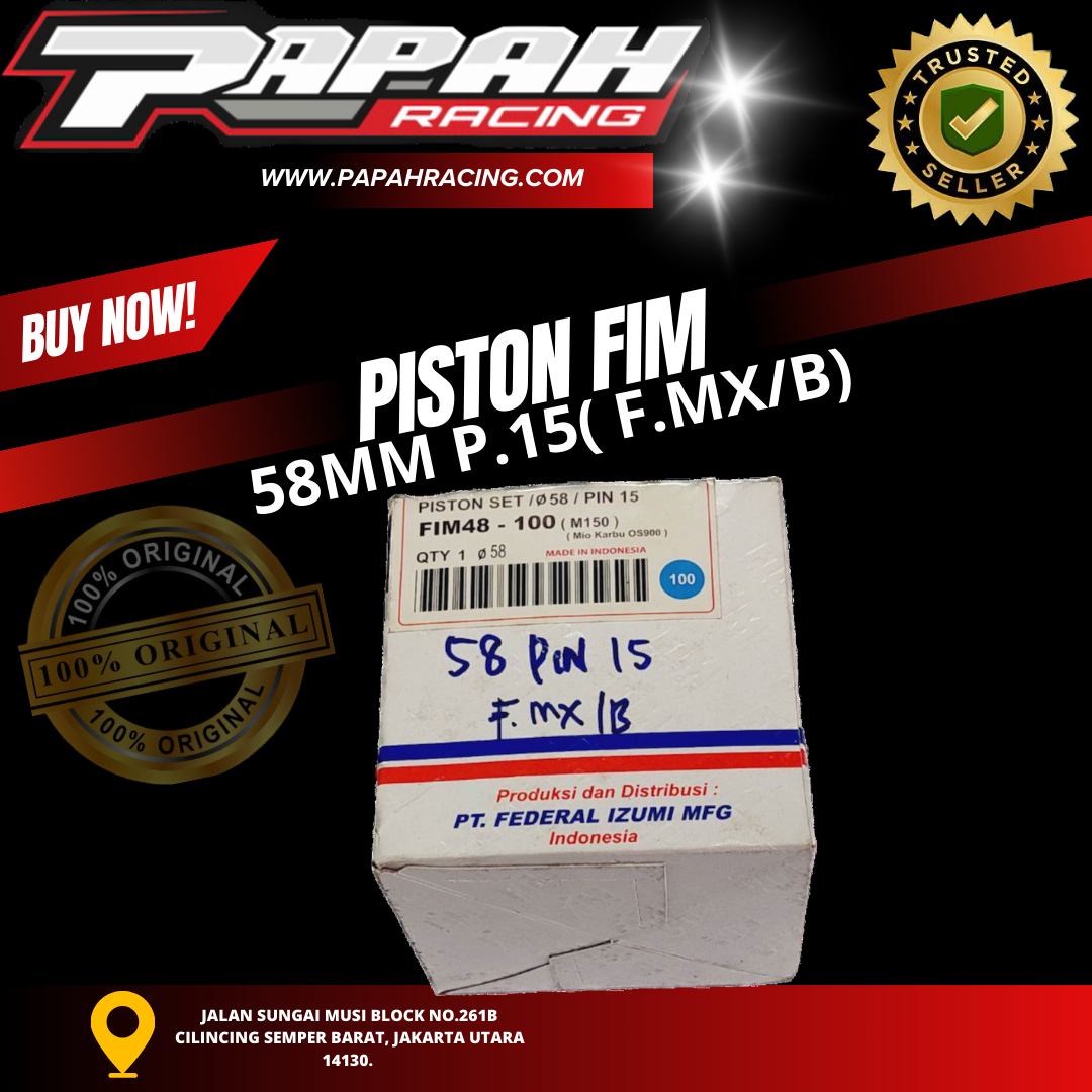 PISTON FIM 58 P.15 ( F.MX/B ) 